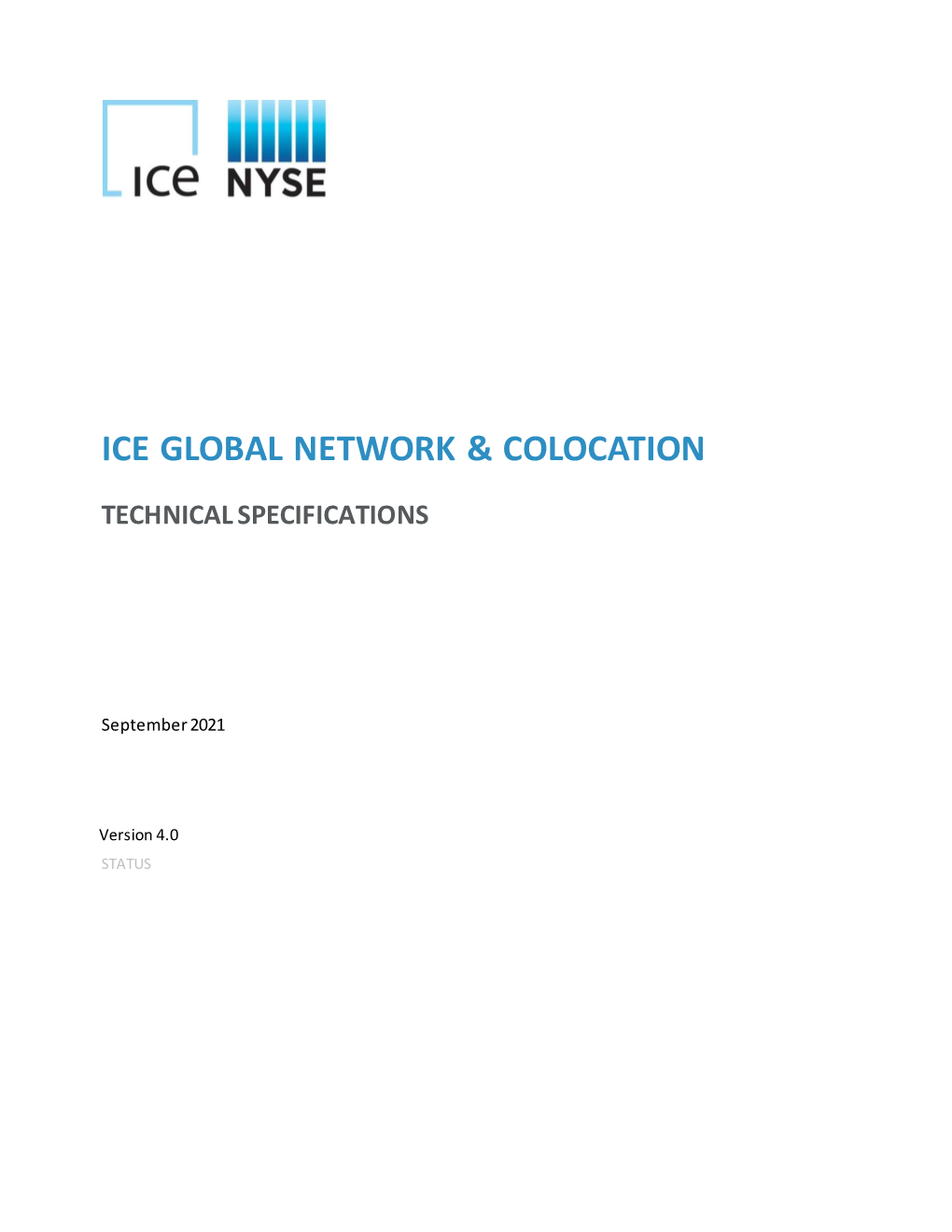 Ice Global Network & Colocation Technical Specifications