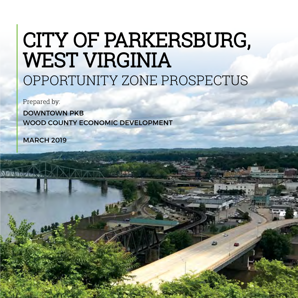 City of Parkersburg, West Virginia Opportunity Zone Prospectus