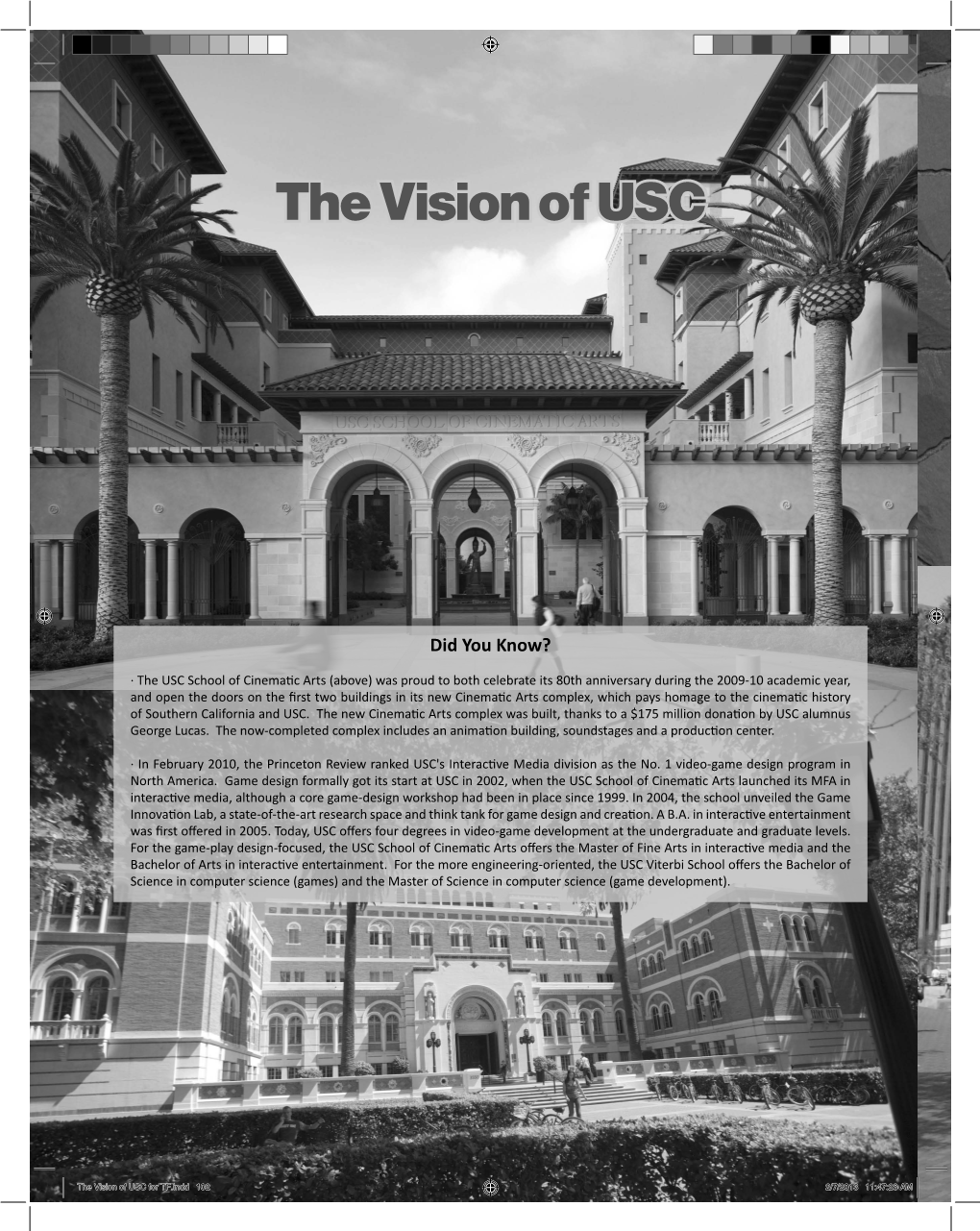 The Vision of USC