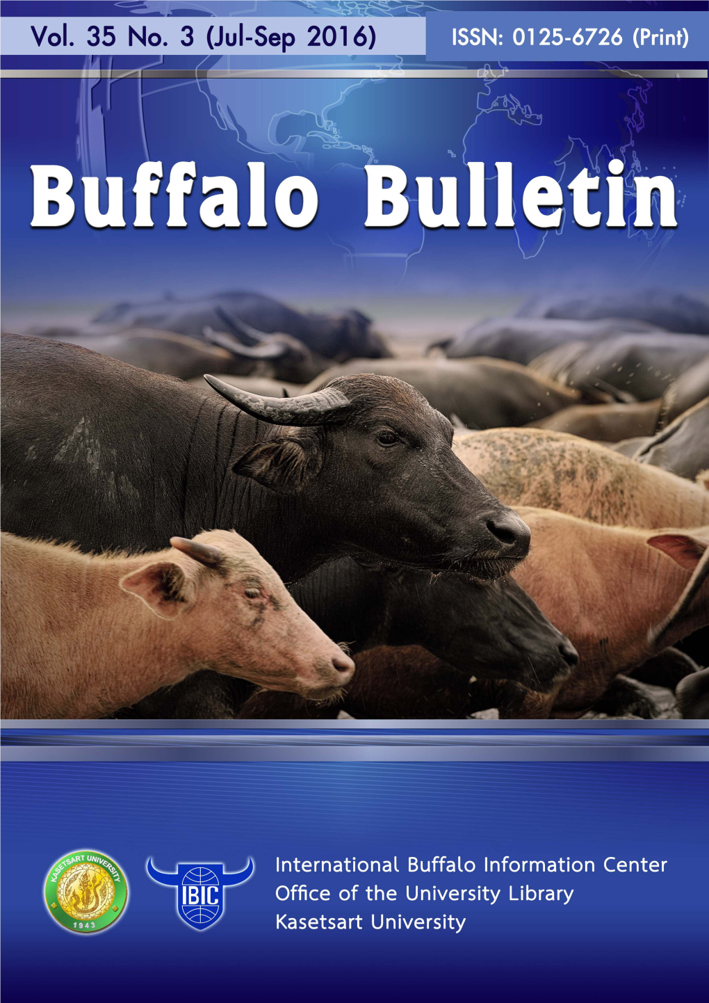 Buffalo Bulletin (July-September 2016) Vol.35 No. 3