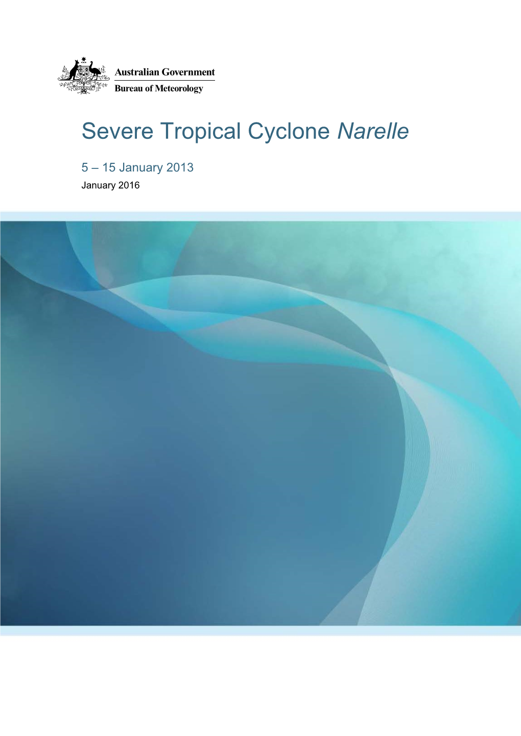 Severe Tropical Cyclone Narelle