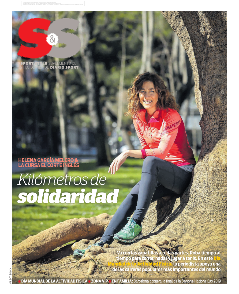 Solidaridad Kilómetros De L ESTILO DE VIDA DE VIDA DE ESTILO LA CURSA ELCORTE INGLÉS HELENA GARCÍA MELERO & SPORT STYLE SPORT