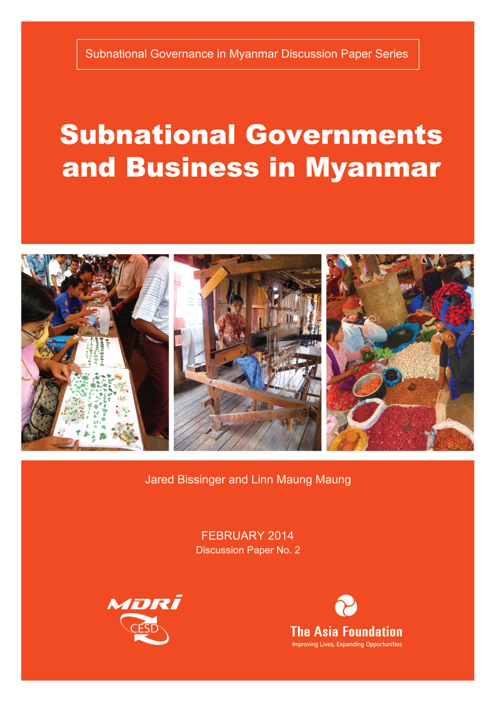 Subnational Governments and Business in Myanmar