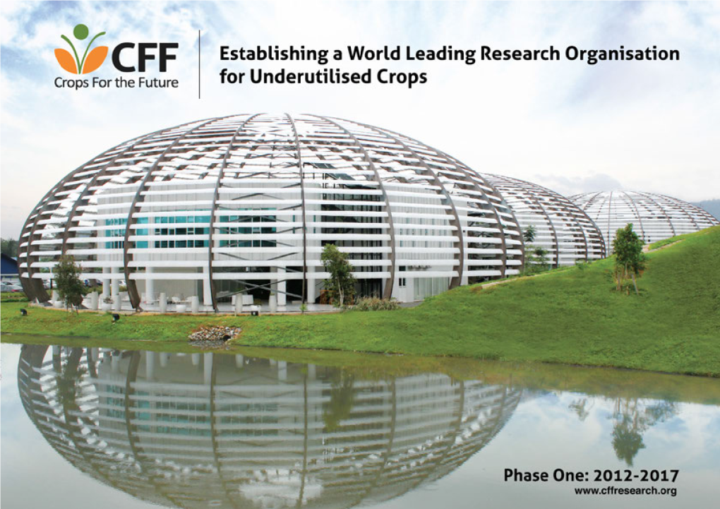 Establishing a World Leading Research Organisation for Underutilised Crops
