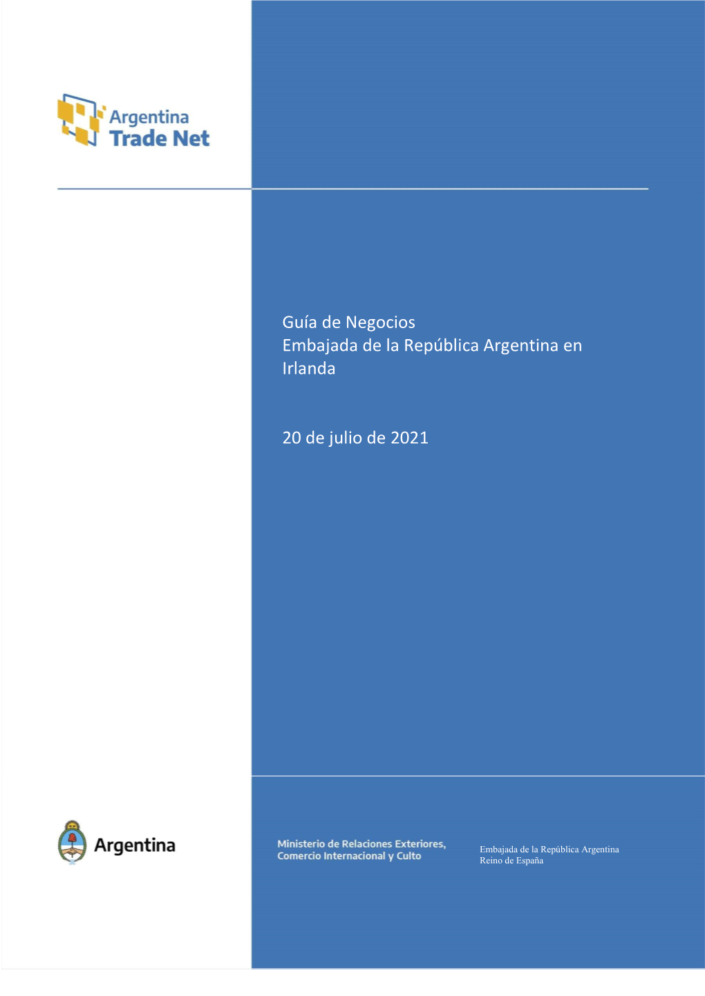 Guía De Negocios Embajada De La República Argentina En Irlanda 20