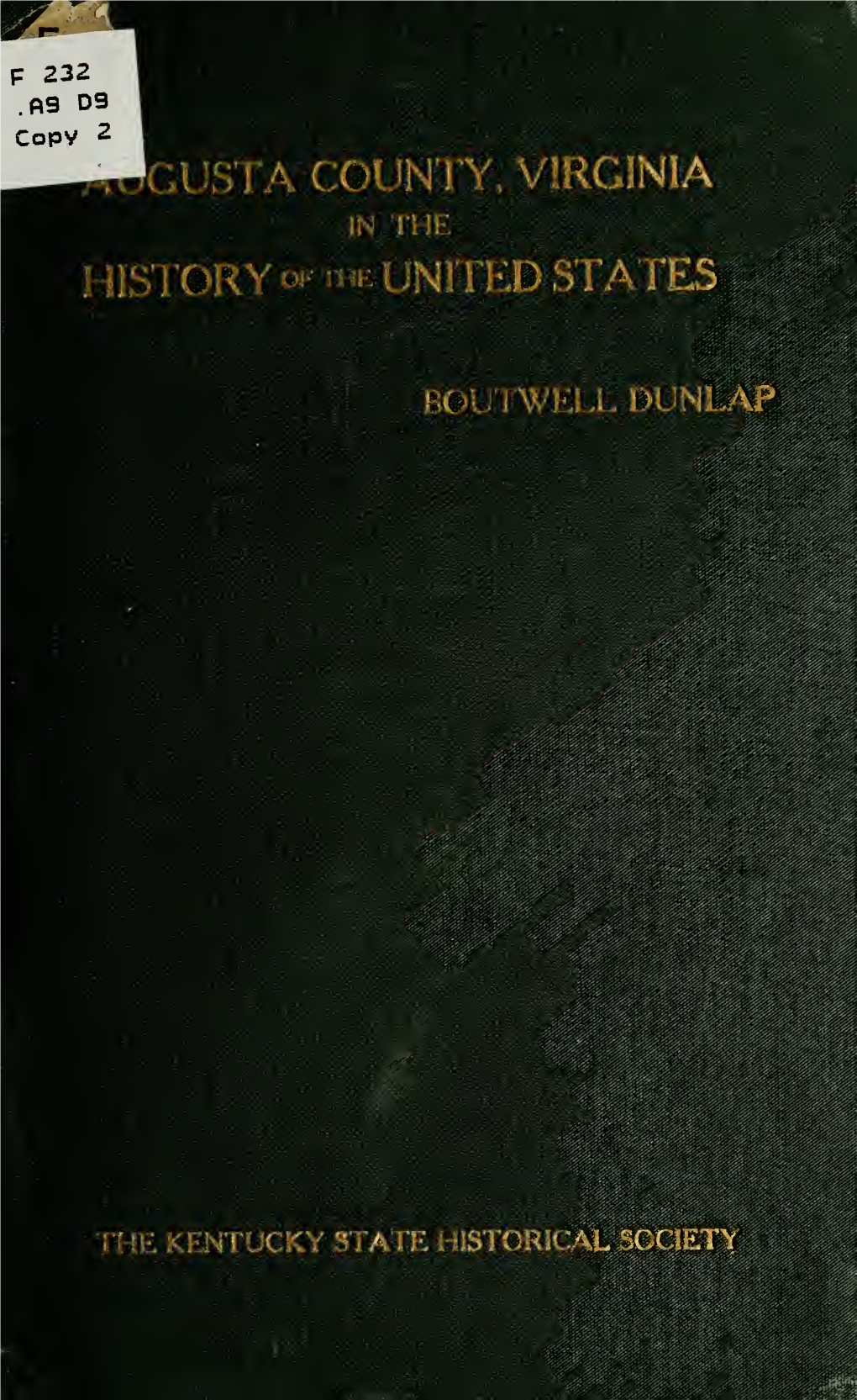 Augusta County, Virginia, in the History of the United States