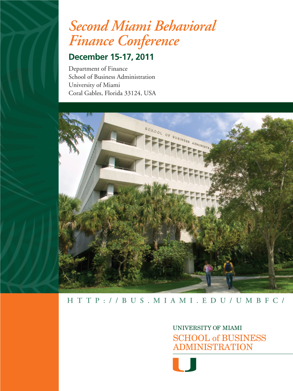 Second Miami Behavioral Finance Conference
