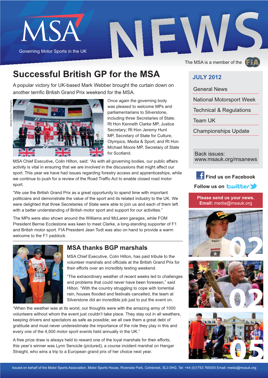 Successful British GP for The