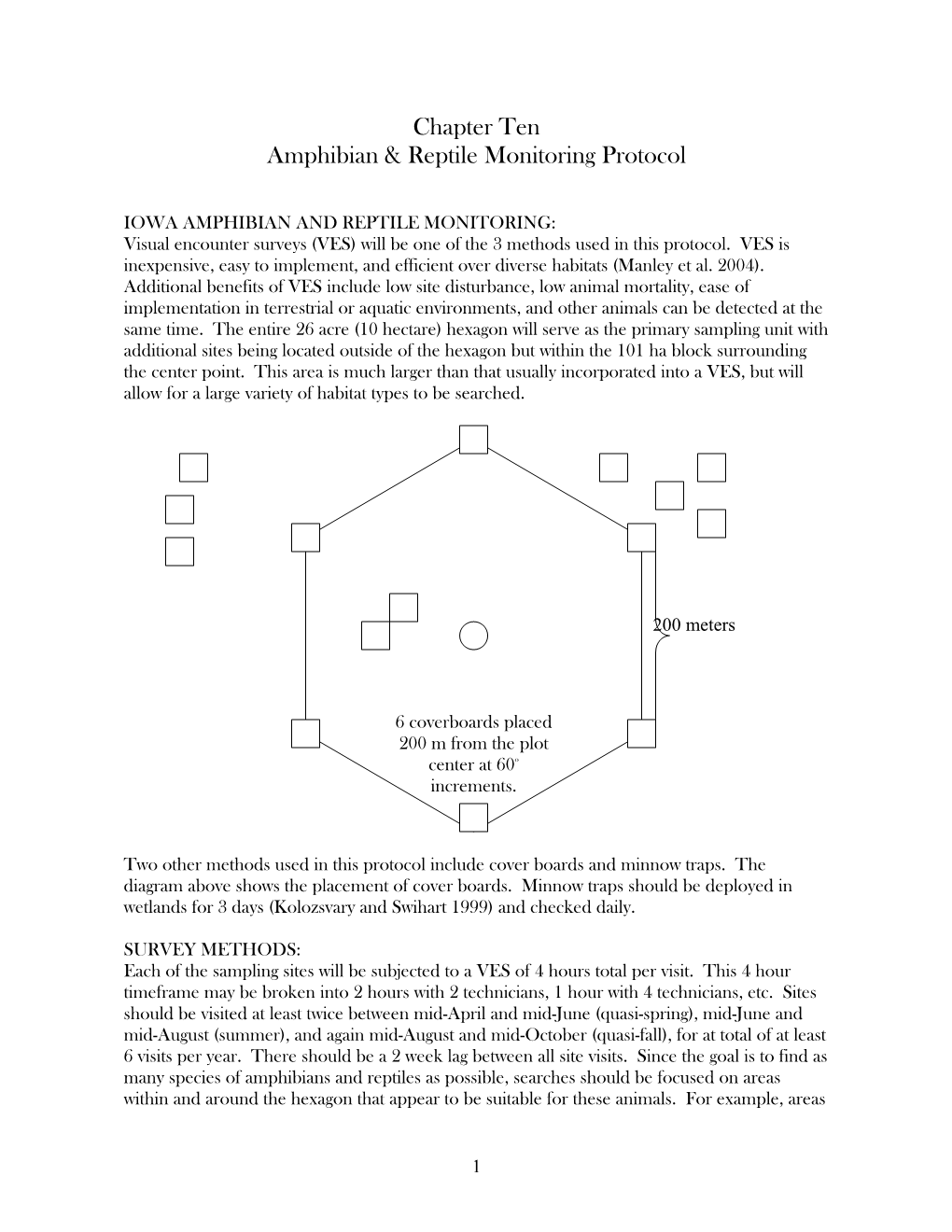 Amphibian & Reptile Monitoring Protocol