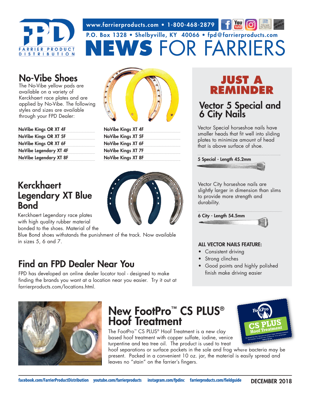 News for Farriers