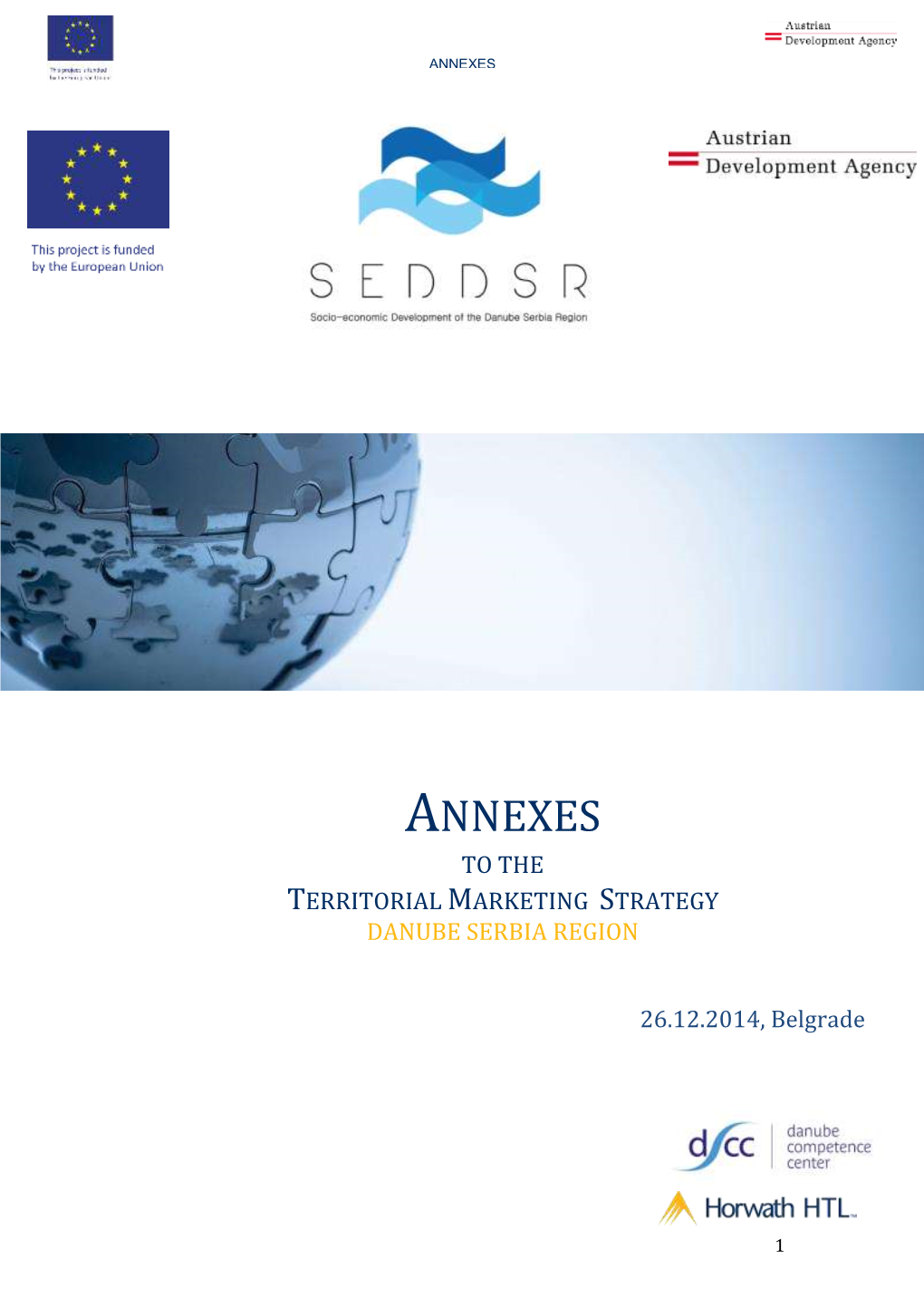 Annexes to the Territorial Marketing Strategy / Danube Serbia Region