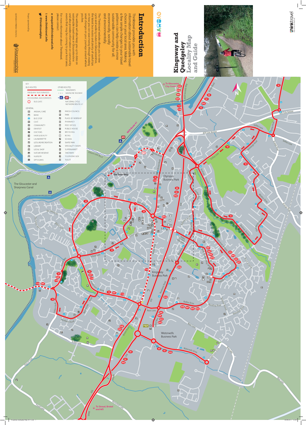 Kingsway Quedgeley Locality Map and Guide