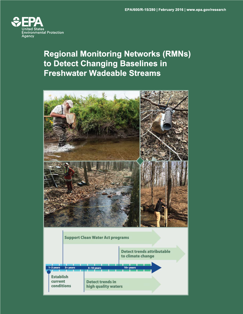Regional Monitoring Networks (Rmns) Toto in Freshwater Wadeable Streams EPA/600/R-15/280 February 2016 Final Report