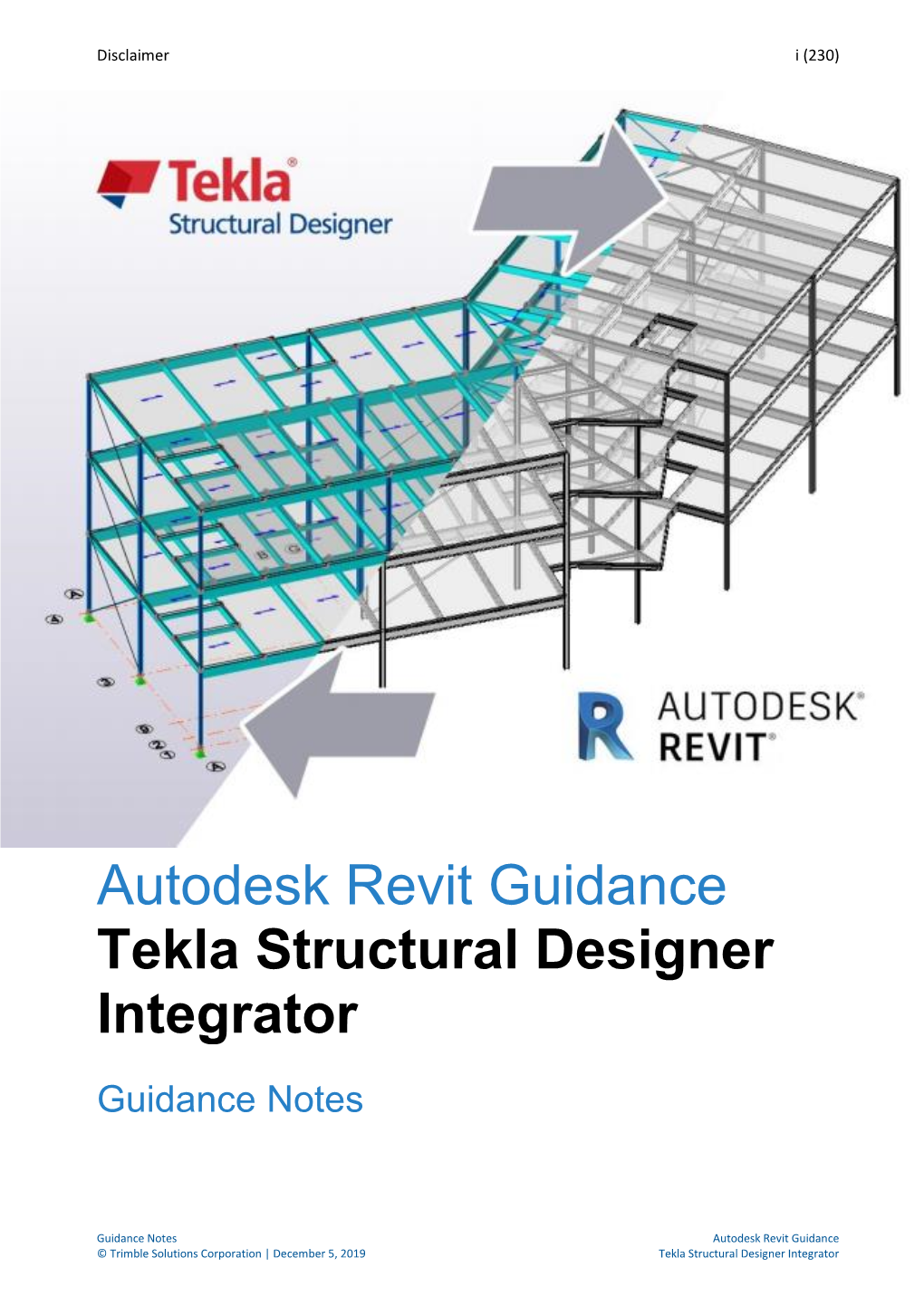 Autodesk Revit Guidance Tekla Structural Designer Integrator