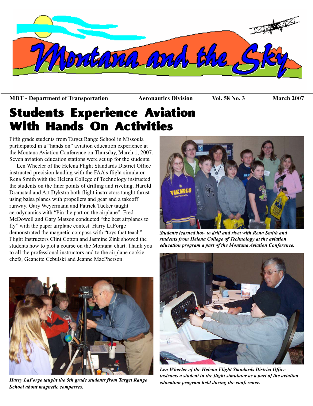 2007 Montana Aviation Conference Another Success Story!