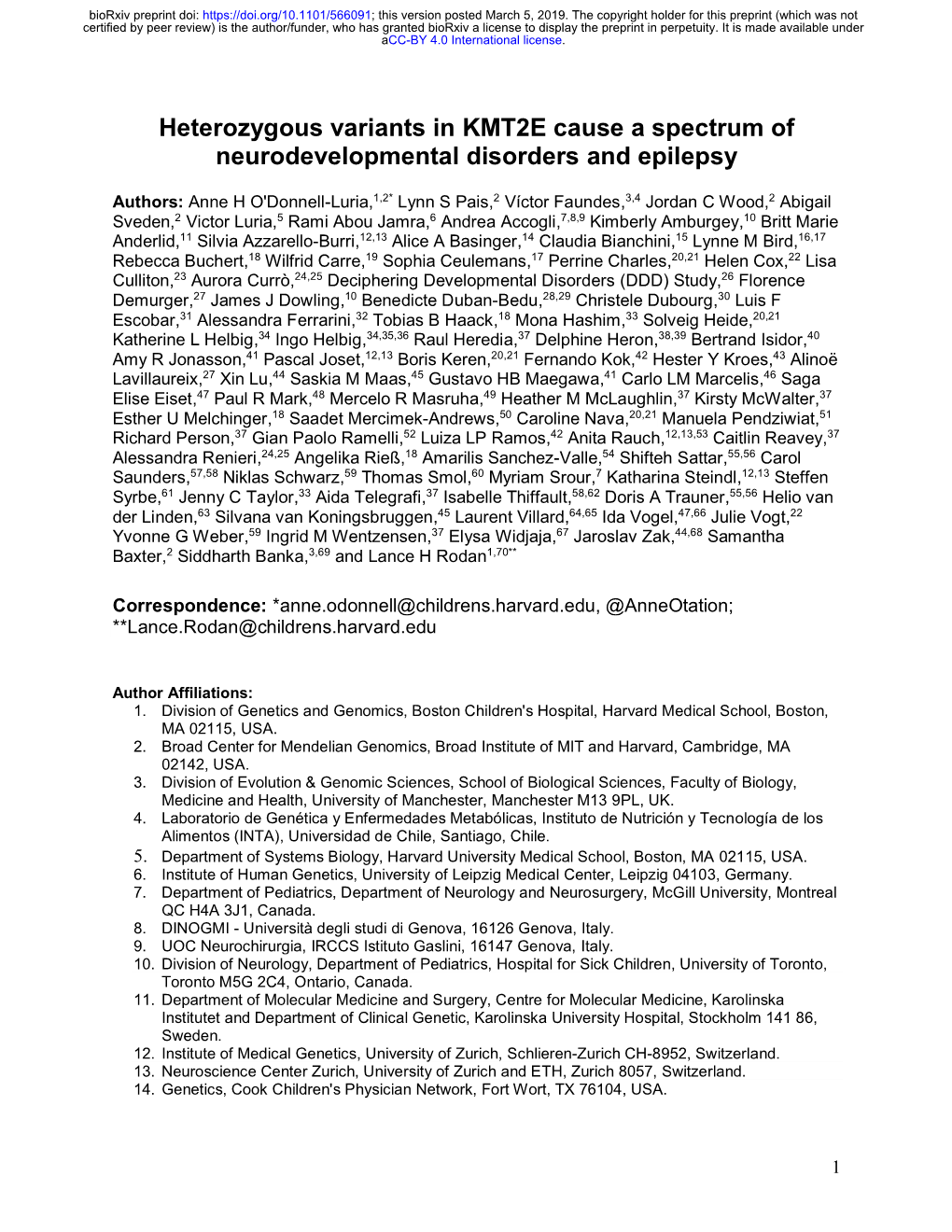 Heterozygous Variants in KMT2E Cause a Spectrum of Neurodevelopmental Disorders and Epilepsy