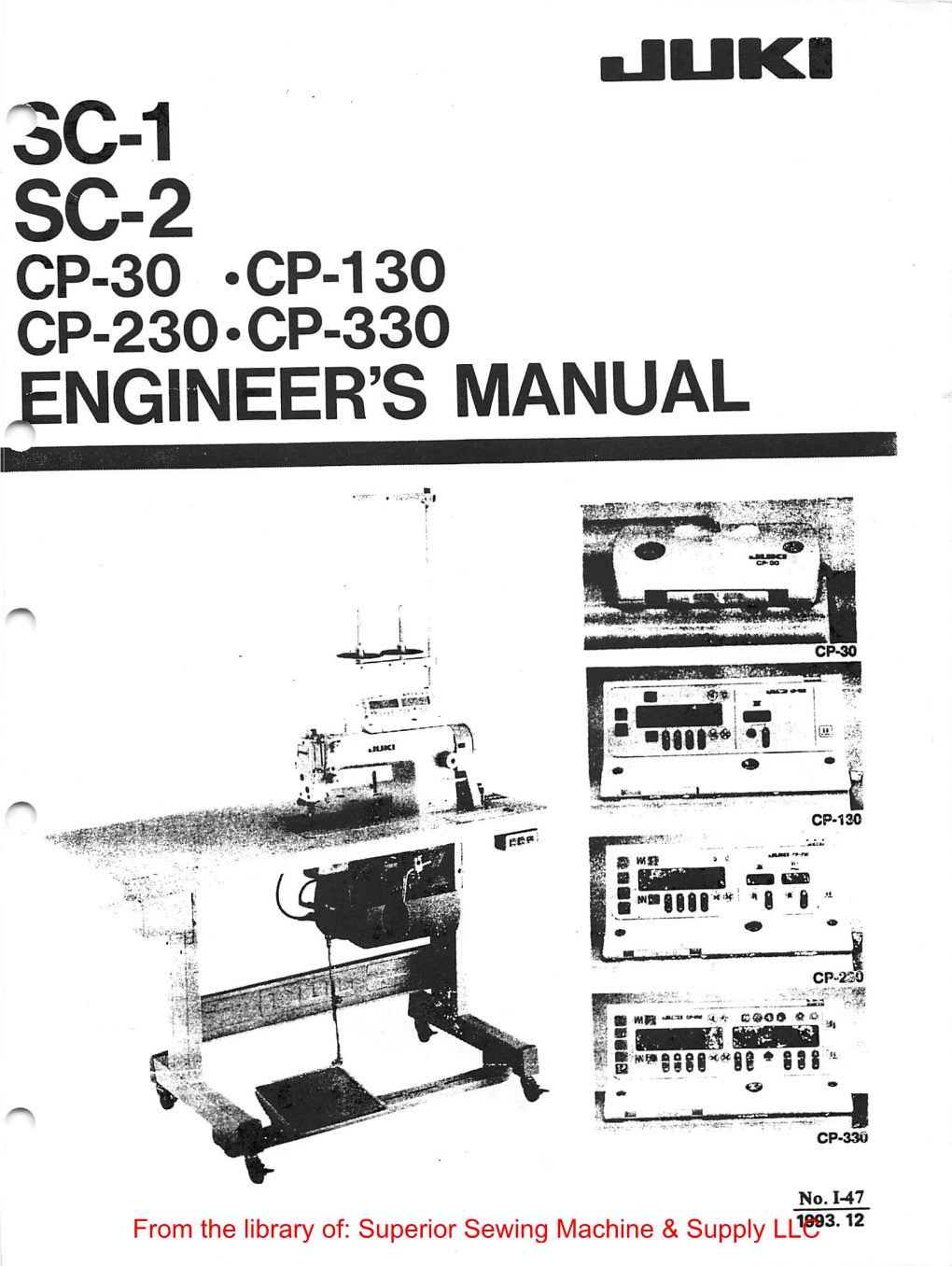 Cp-330 Engineer's Manual