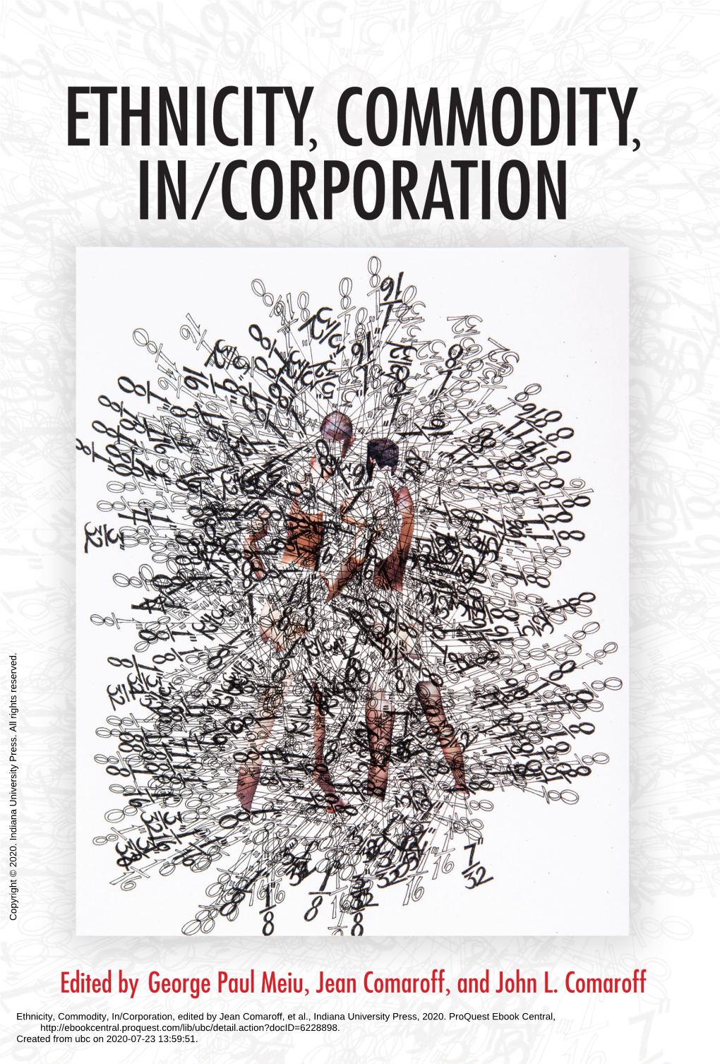 Ethnicity, Commodity, In/Corporation, Edited by Jean Comaroff, Et Al., Indiana University Press, 2020