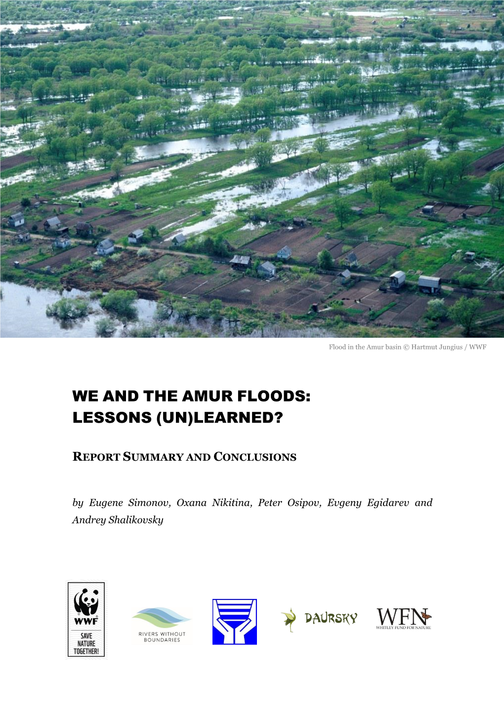 We and the Amur Floods: Lessons (Un)Learned?