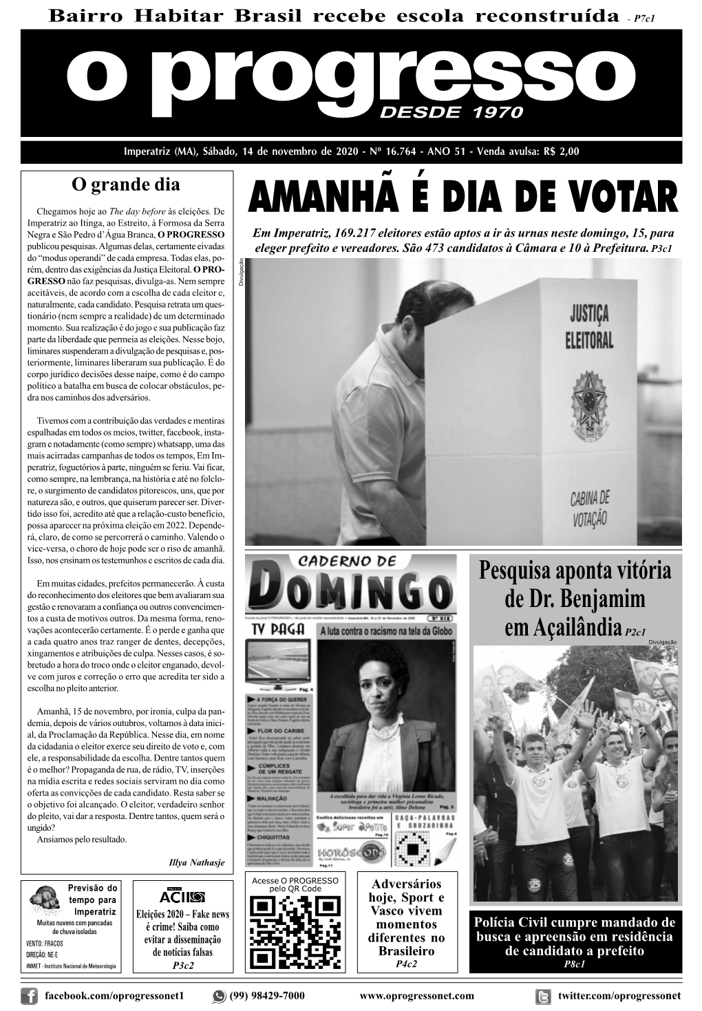 Amanhã É Dia De Votar