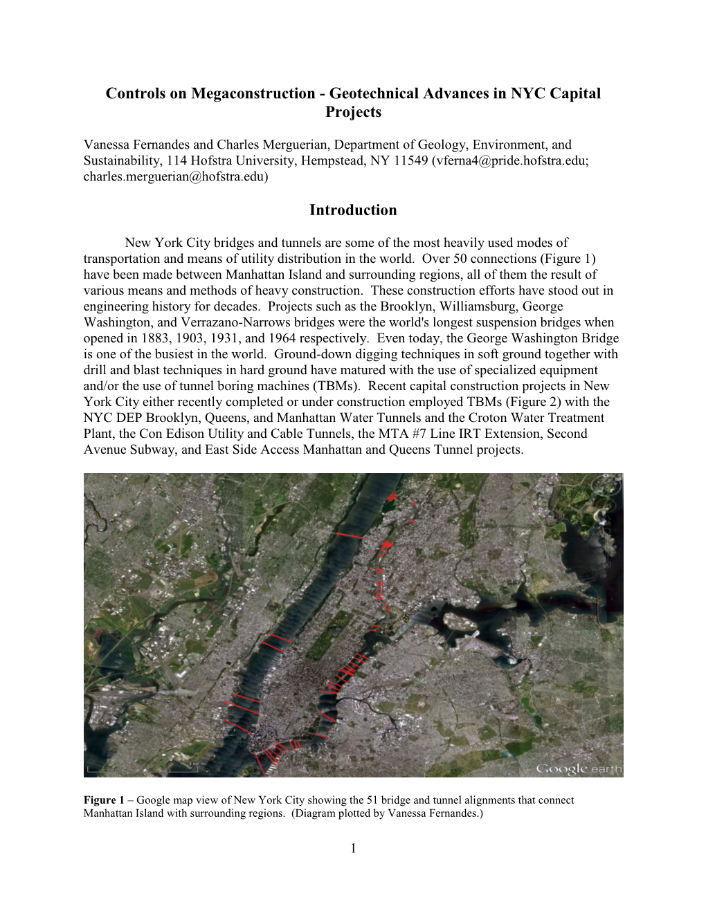 Controls on Megaconstruction - Geotechnical Advances in NYC Capital Projects