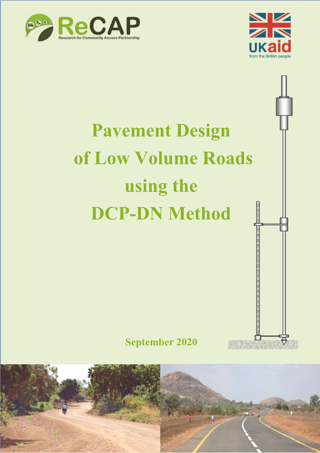 Pavement Design of Low Volume Roads Using the DCP-DN Method