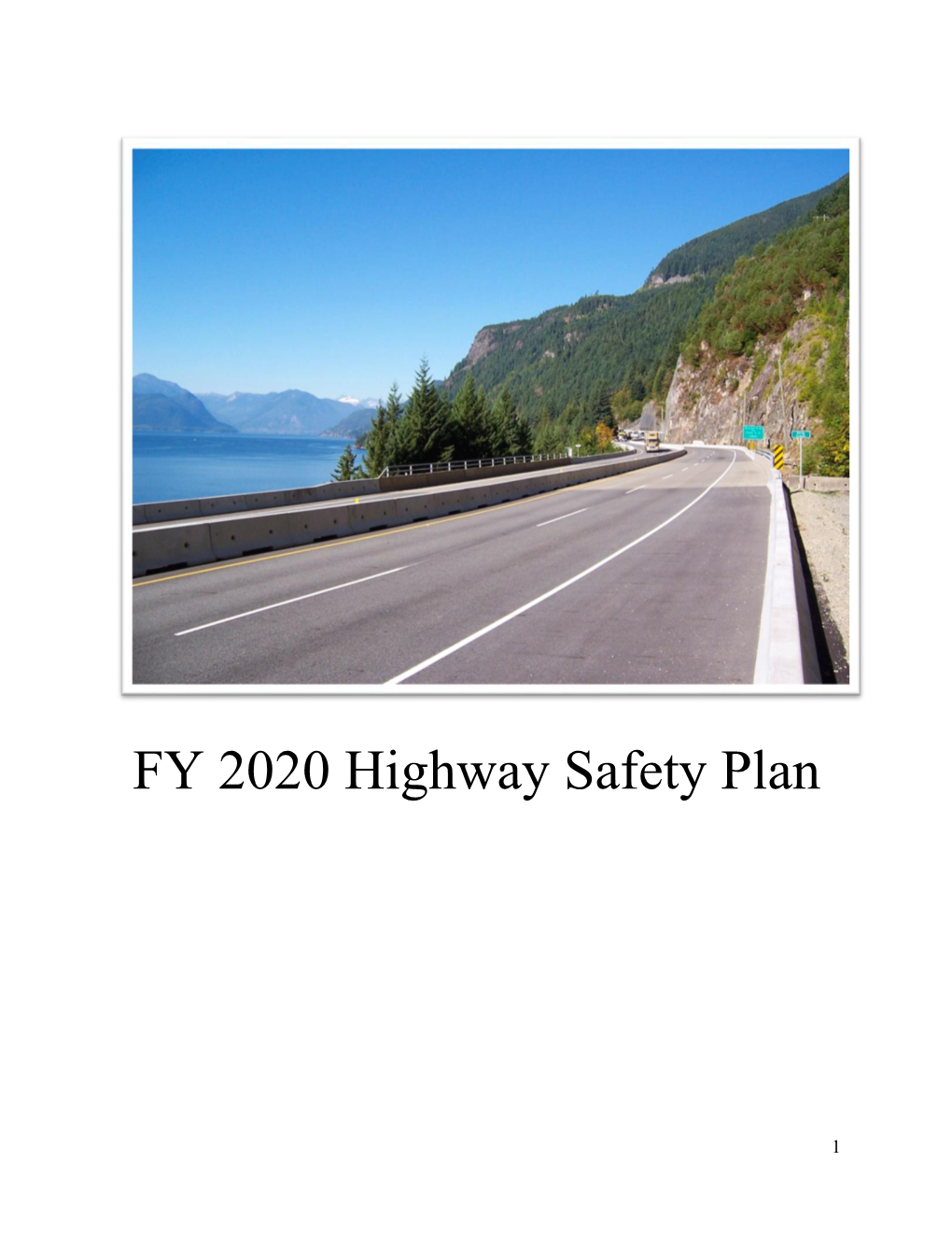 FY 2020 Highway Safety Plan