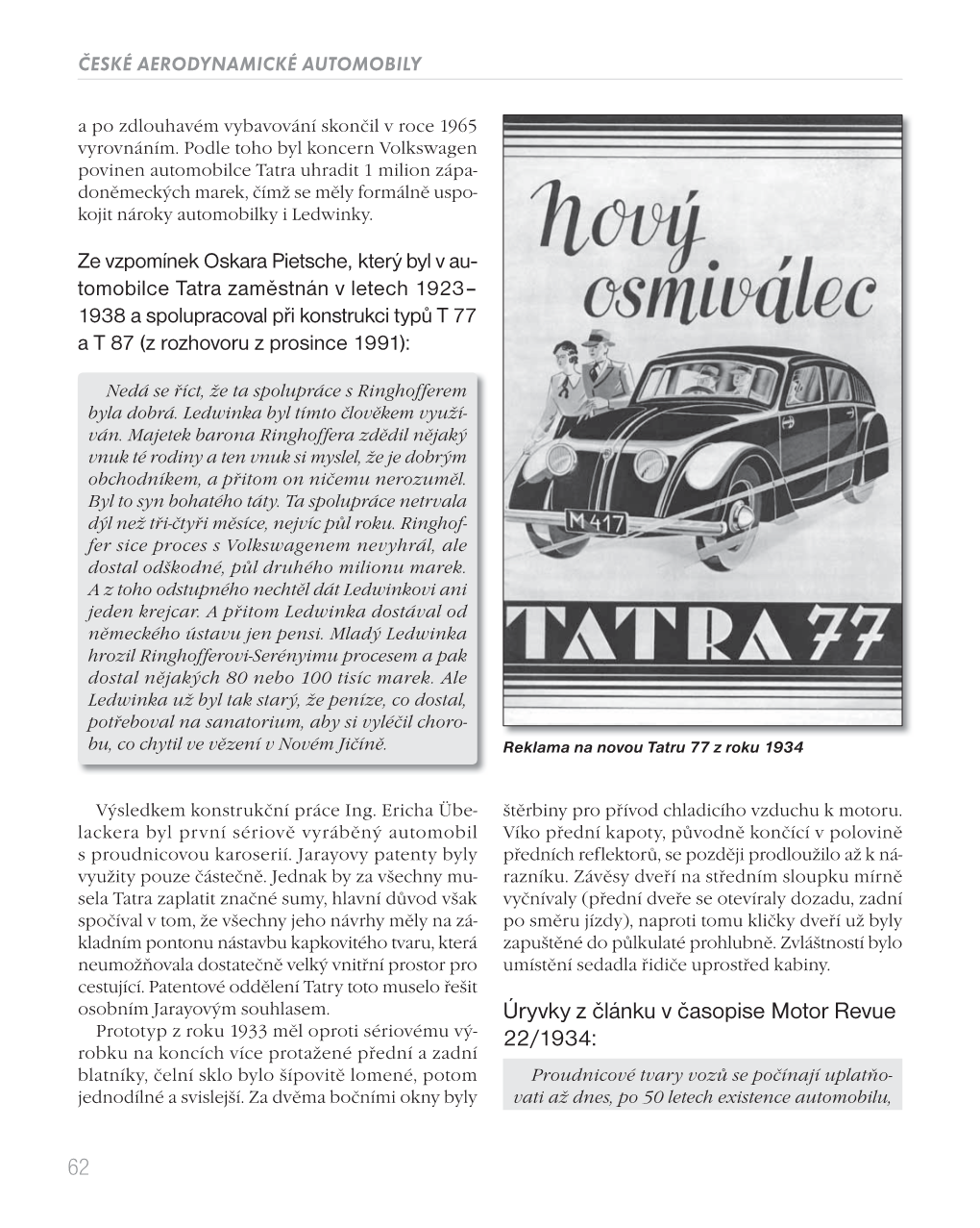Tatra 87 S Dominantní „Ploutví“ Z Roku 1940 Ně Vydala I Prospekt