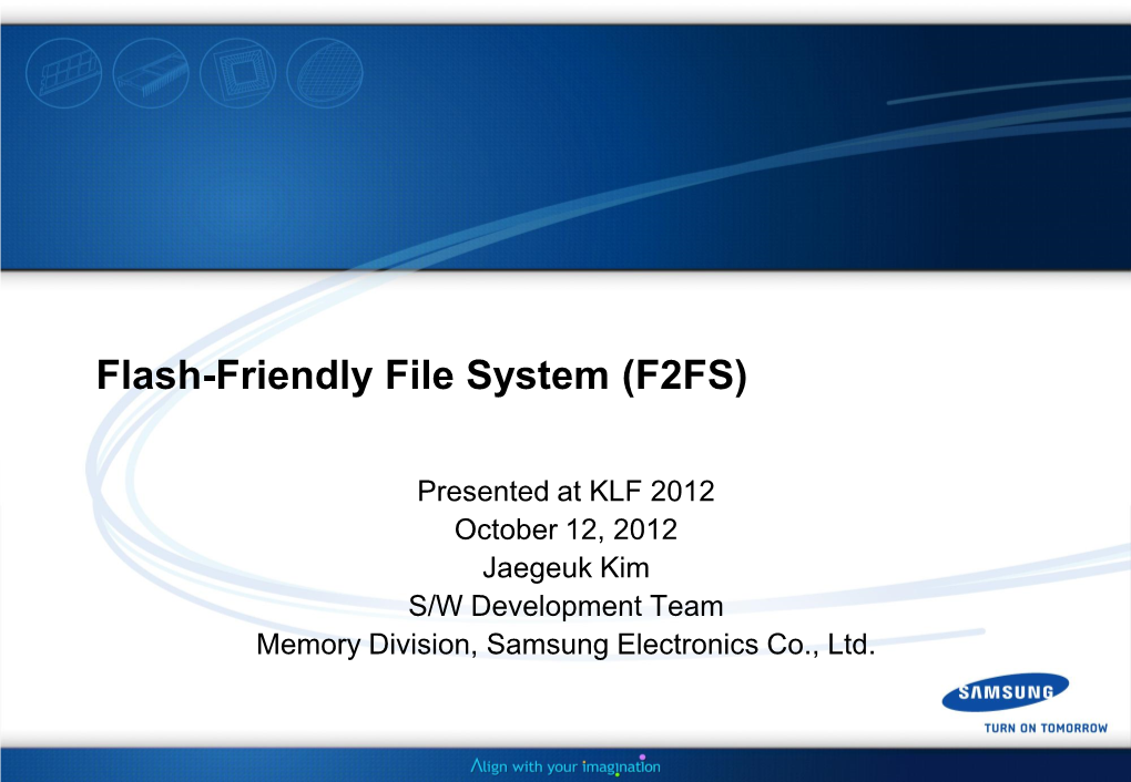 Flash-Friendly File System (F2FS)