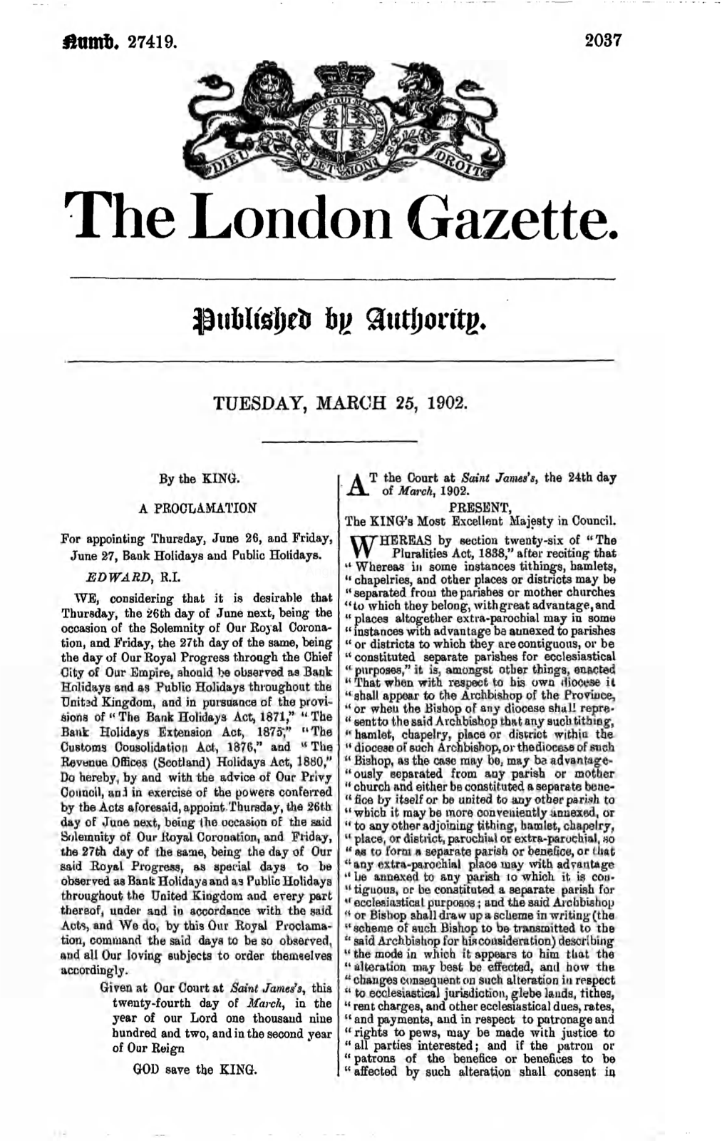 The London Gazette