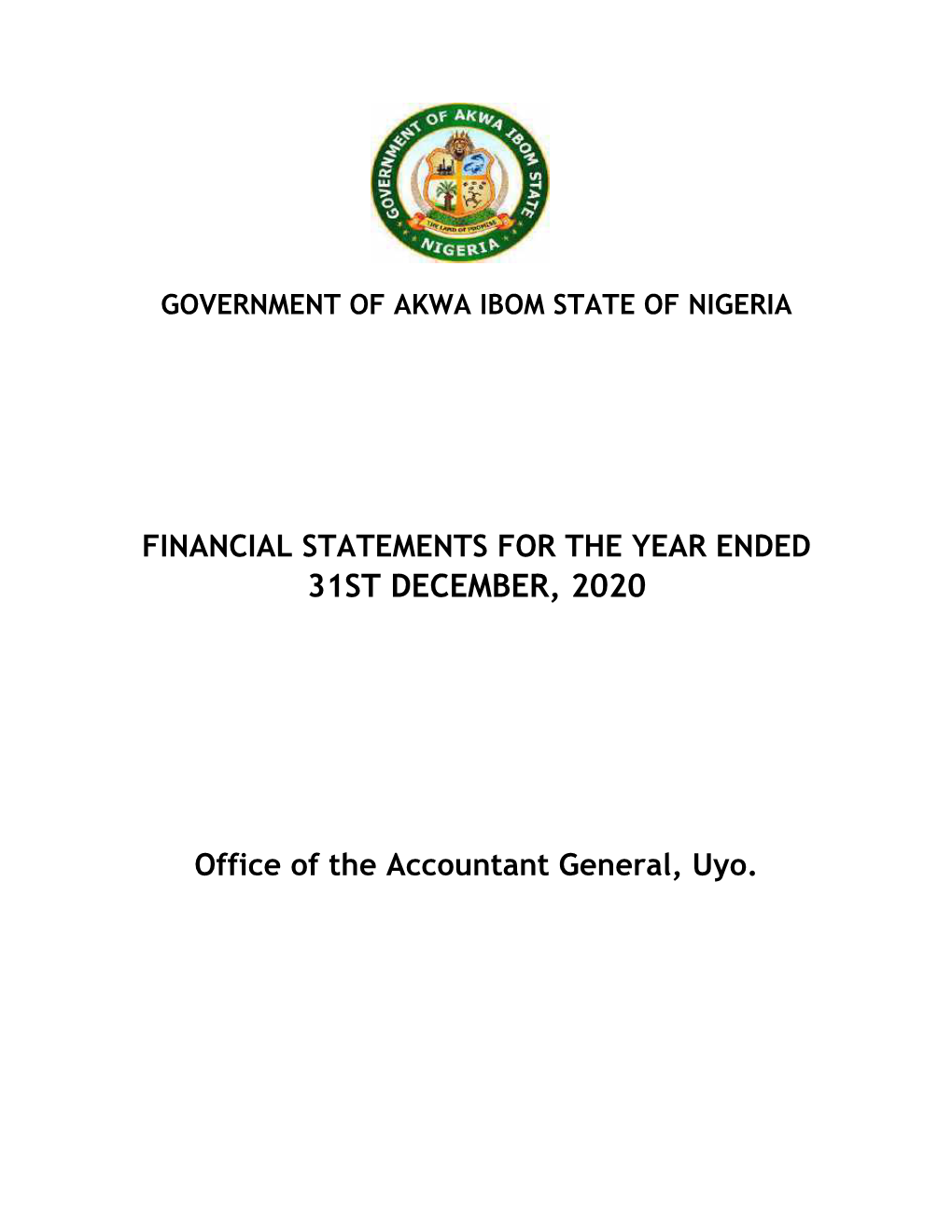 Financial Statements 2020