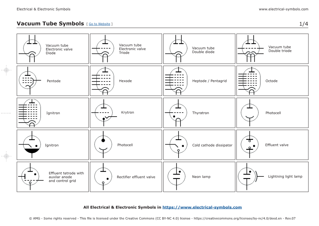 Vacuum Tube Symbols [ Go to Website ] 1/4