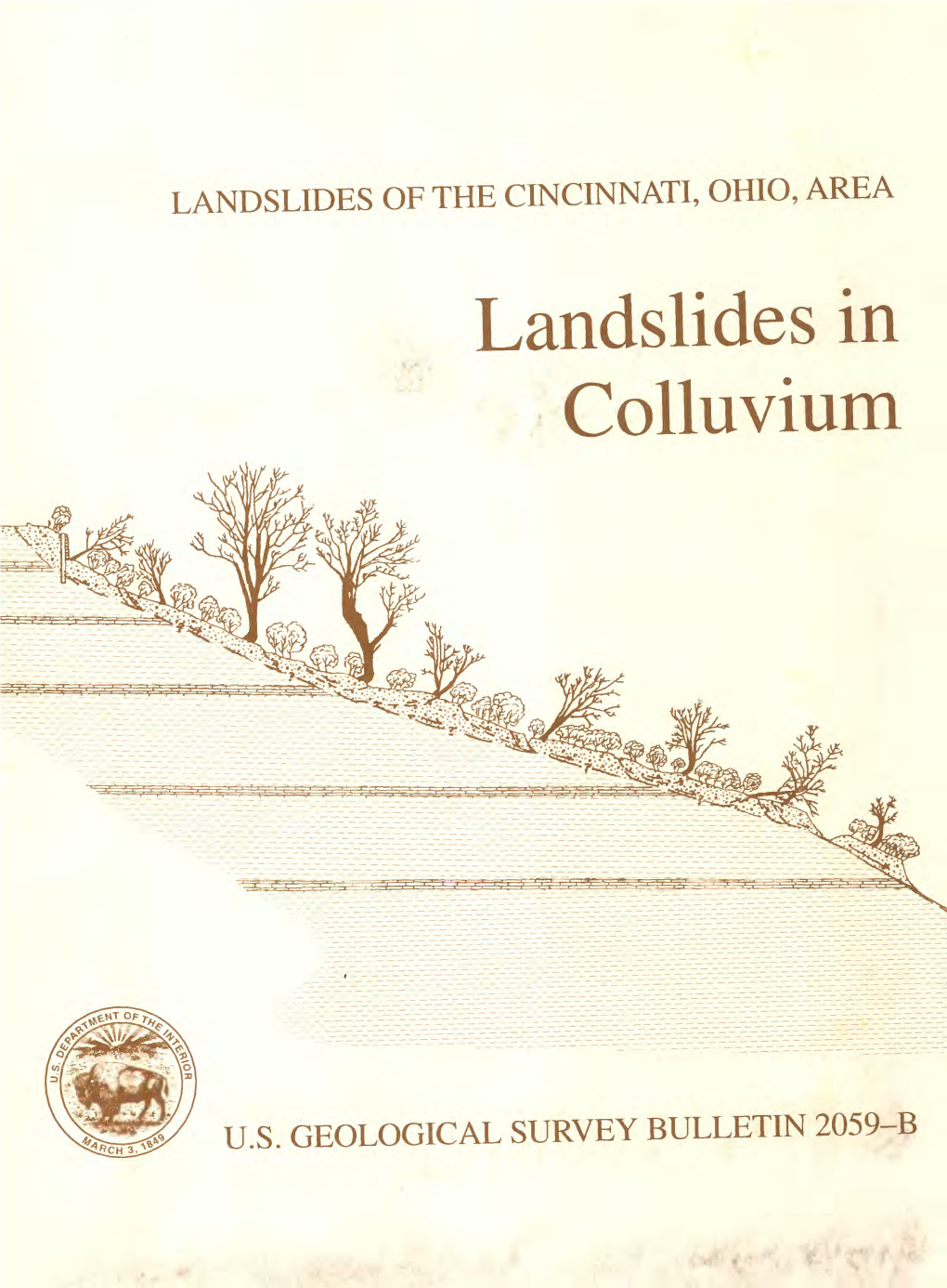 Landslides in Colluvium