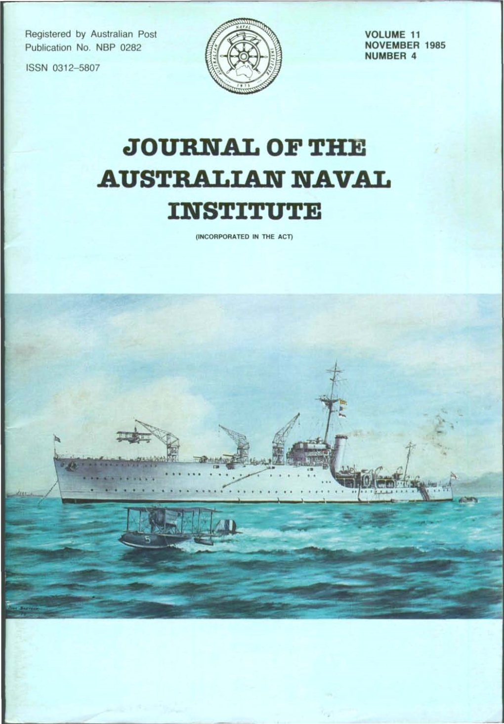 Journal of the Australian Naval Institute