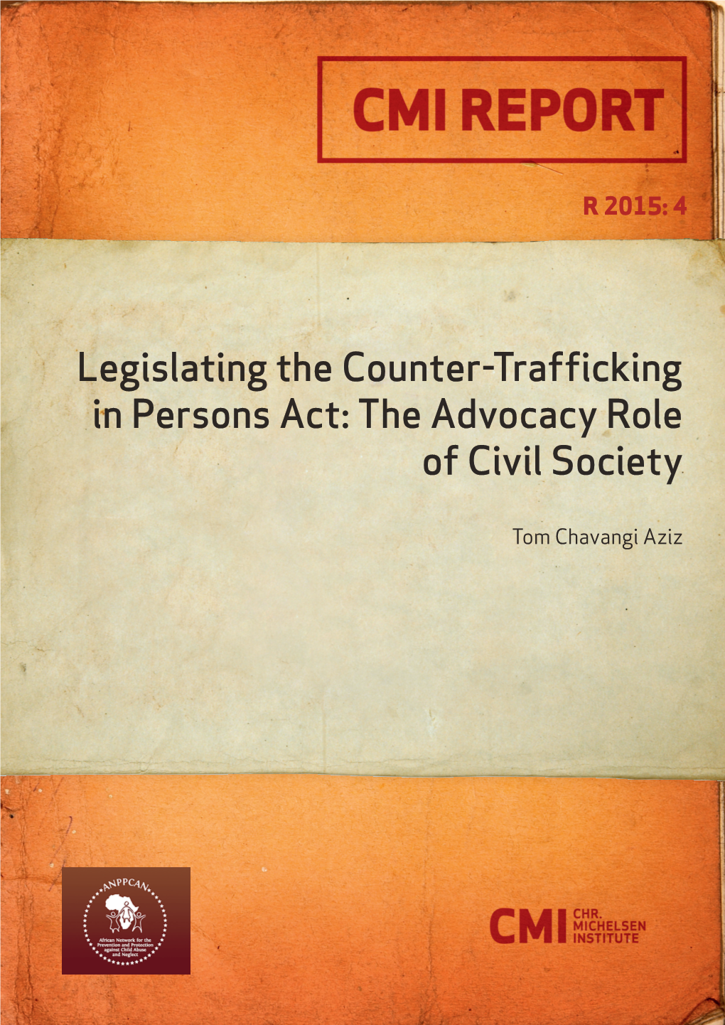 Legislating the Counter-Trafficking in Persons Act: the Advocacy Role of Civil Society