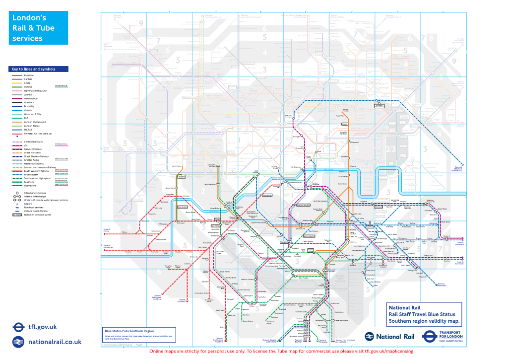 Southern Region Validity Map