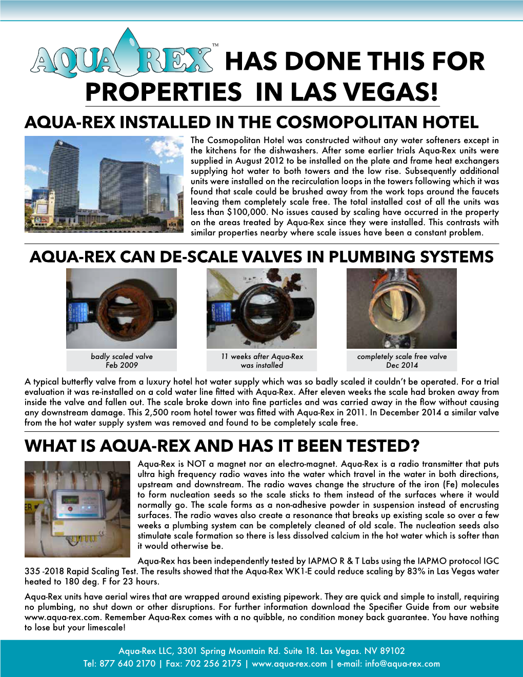 Has Done This for Properties in Las Vegas!