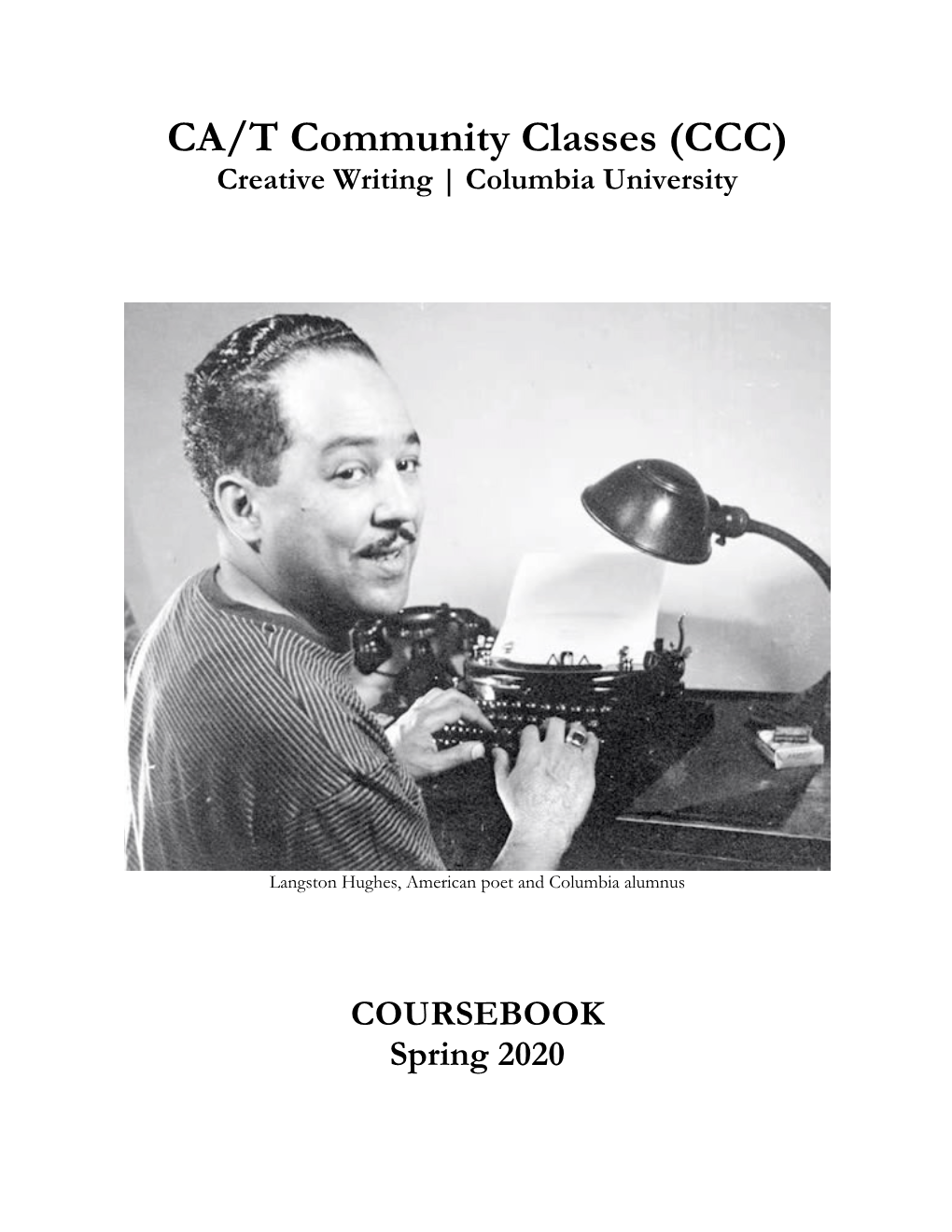 Creative Writing | Columbia University