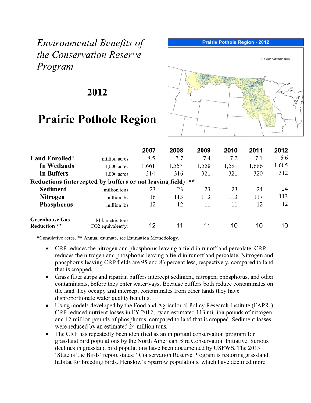 Prairie Pothole Region