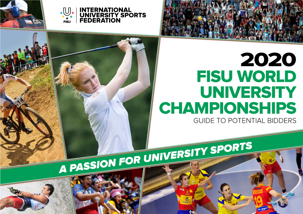FISU World University Championships Guide to Potential Bidders