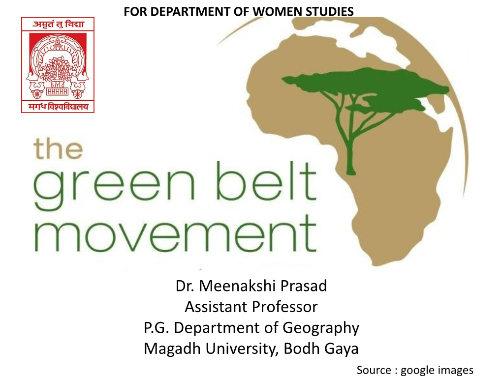 GREEN BELT MOVEMENT.Pdf