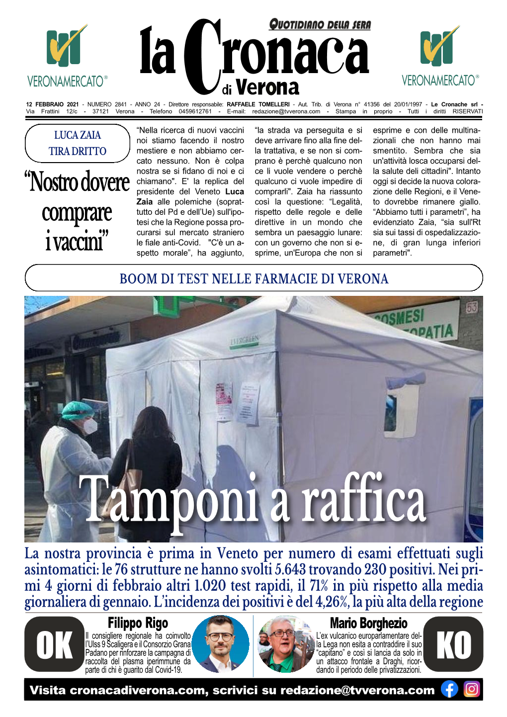 “Nostro Dovere Comprare I Vaccini”