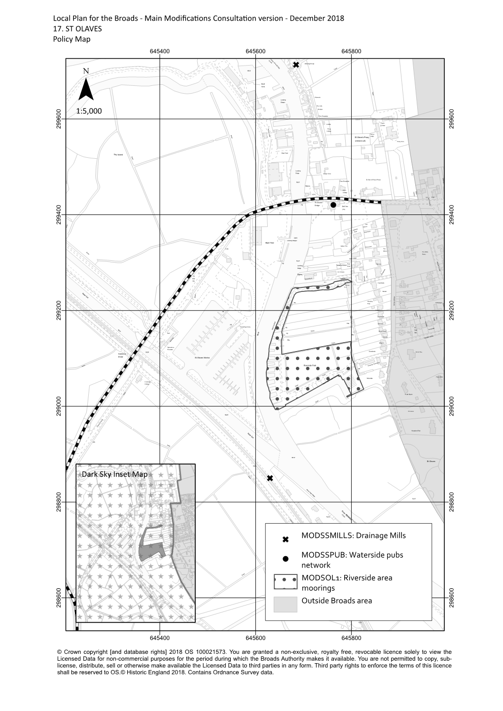 ST OLAVES Policy Map 645400 645600 645800