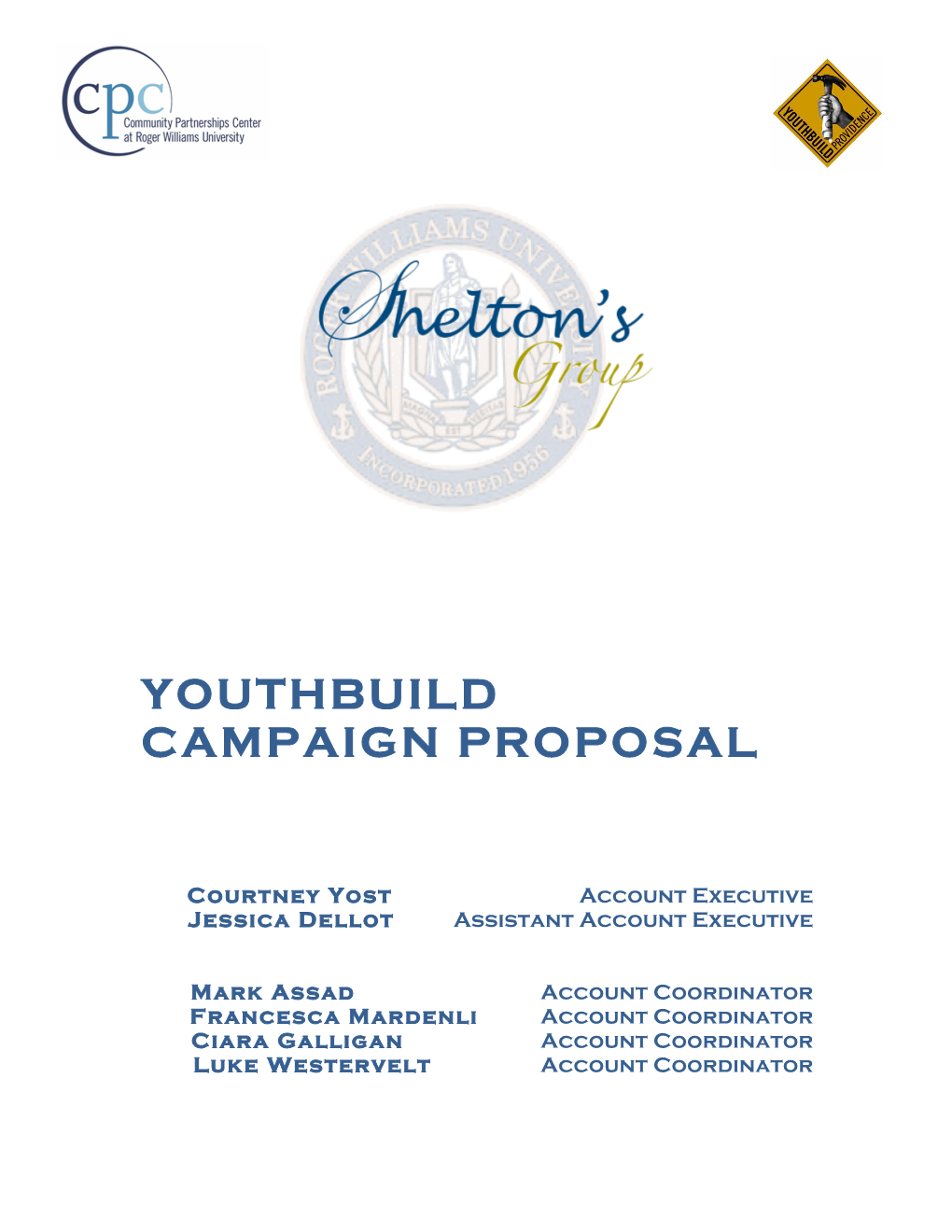 Youthbuild Campaign Proposal