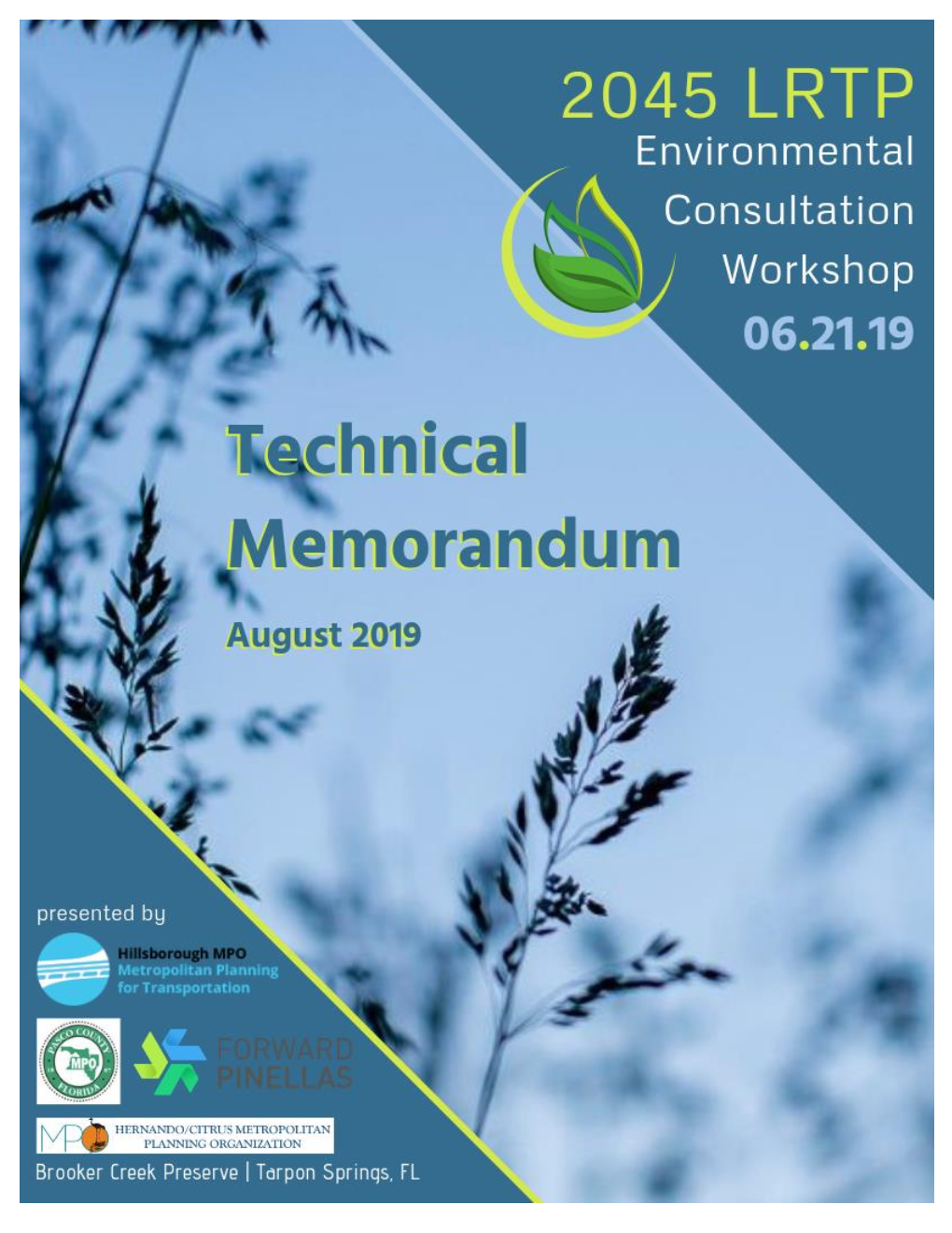 To View the Workshop's Technical Memorandum
