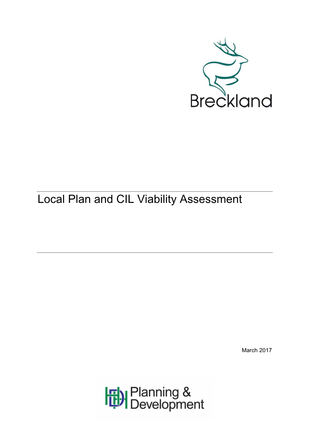 Local Plan and CIL Viability Assessment