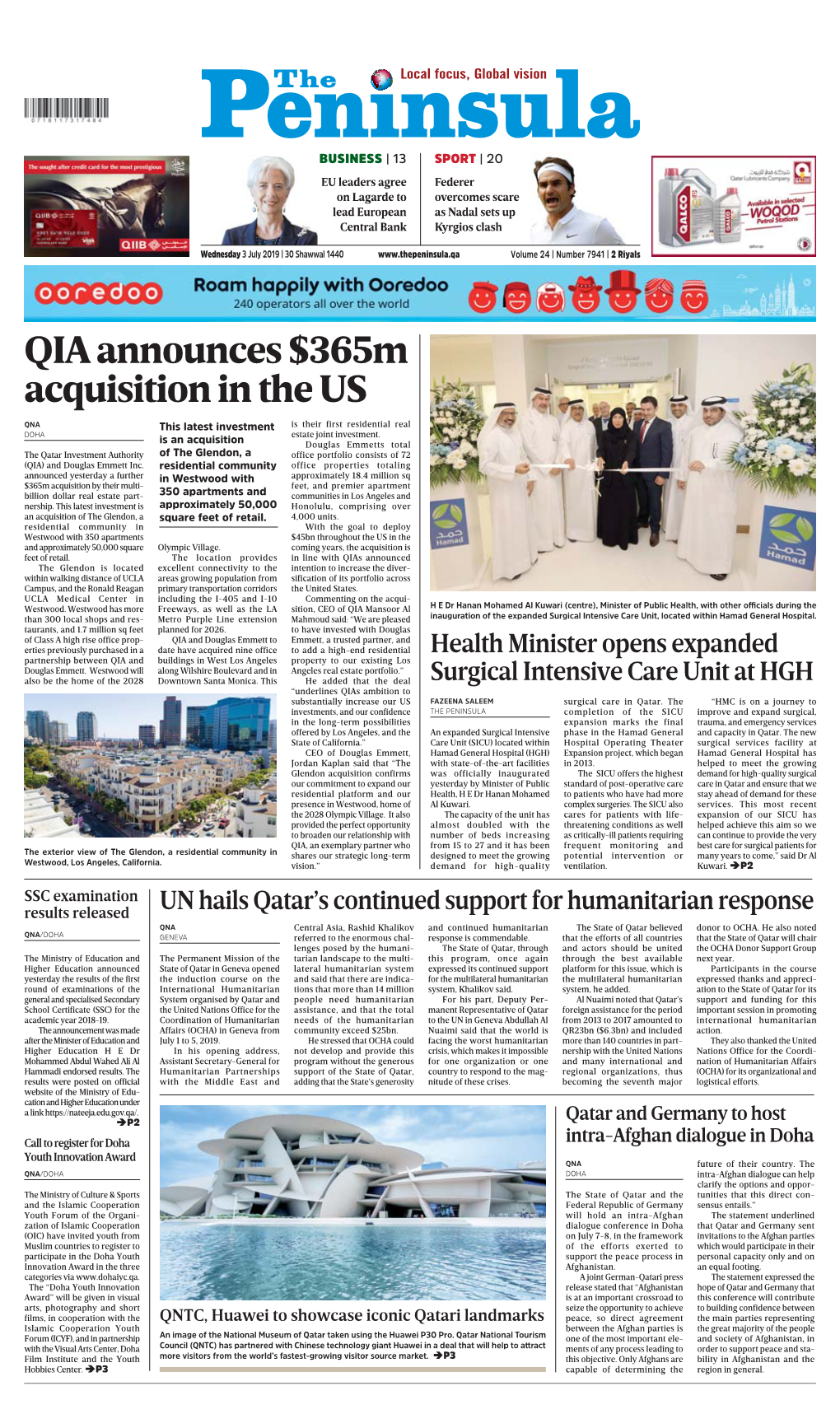 QIA Announces $365M Acquisition in the US QNA This Latest Investment Is Their First Residential Real DOHA Is an Acquisition Estate Joint Investment