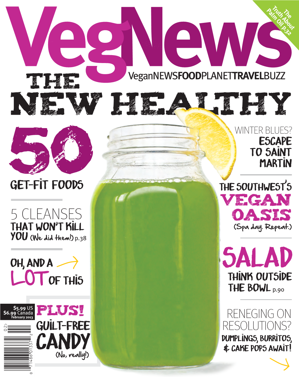 Vegnews Magazine, Jan+Feb 2013