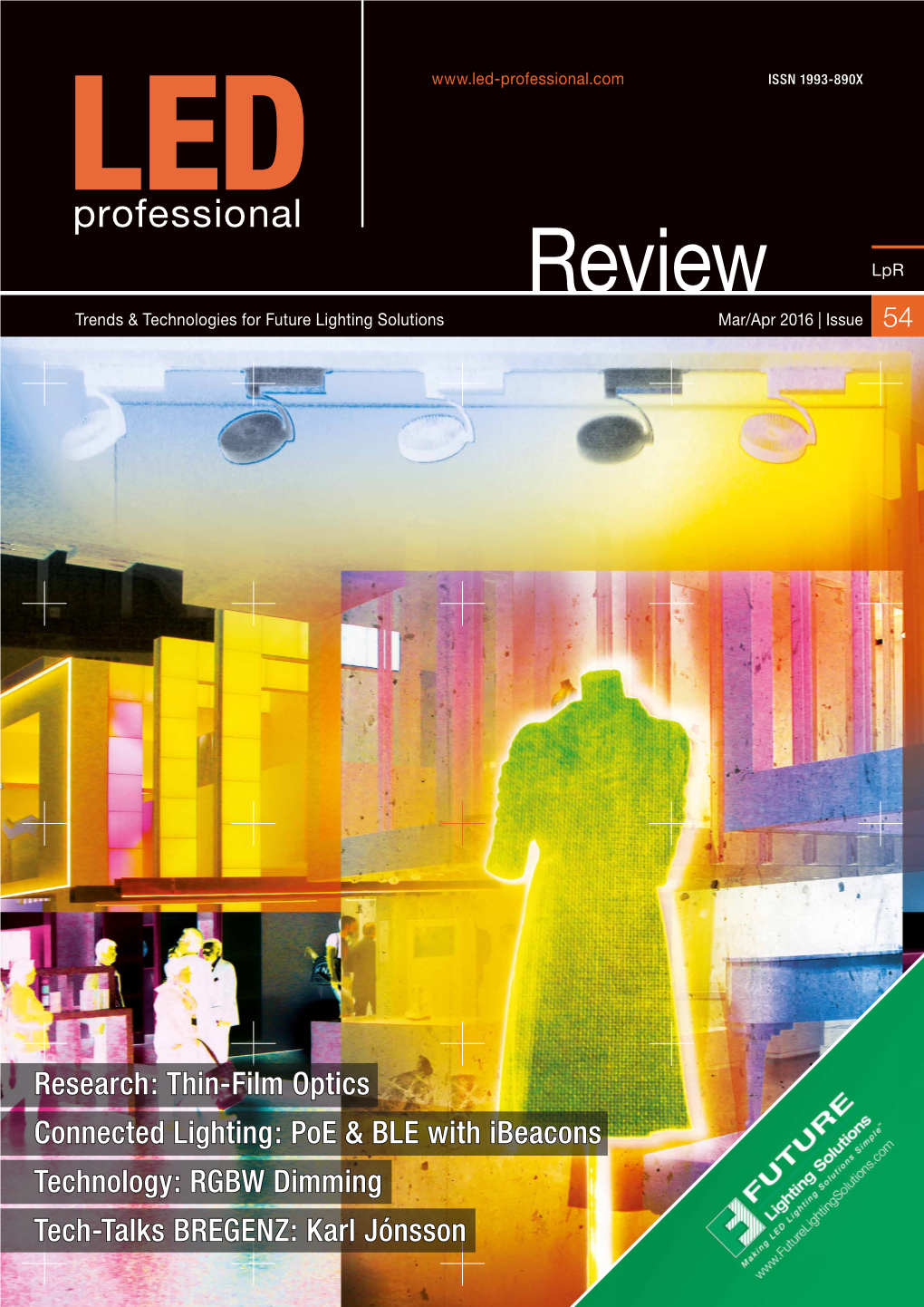 Review Lpr Trends & Technologies for Future Lighting Solutions Mar/Apr 2016 | Issue 54