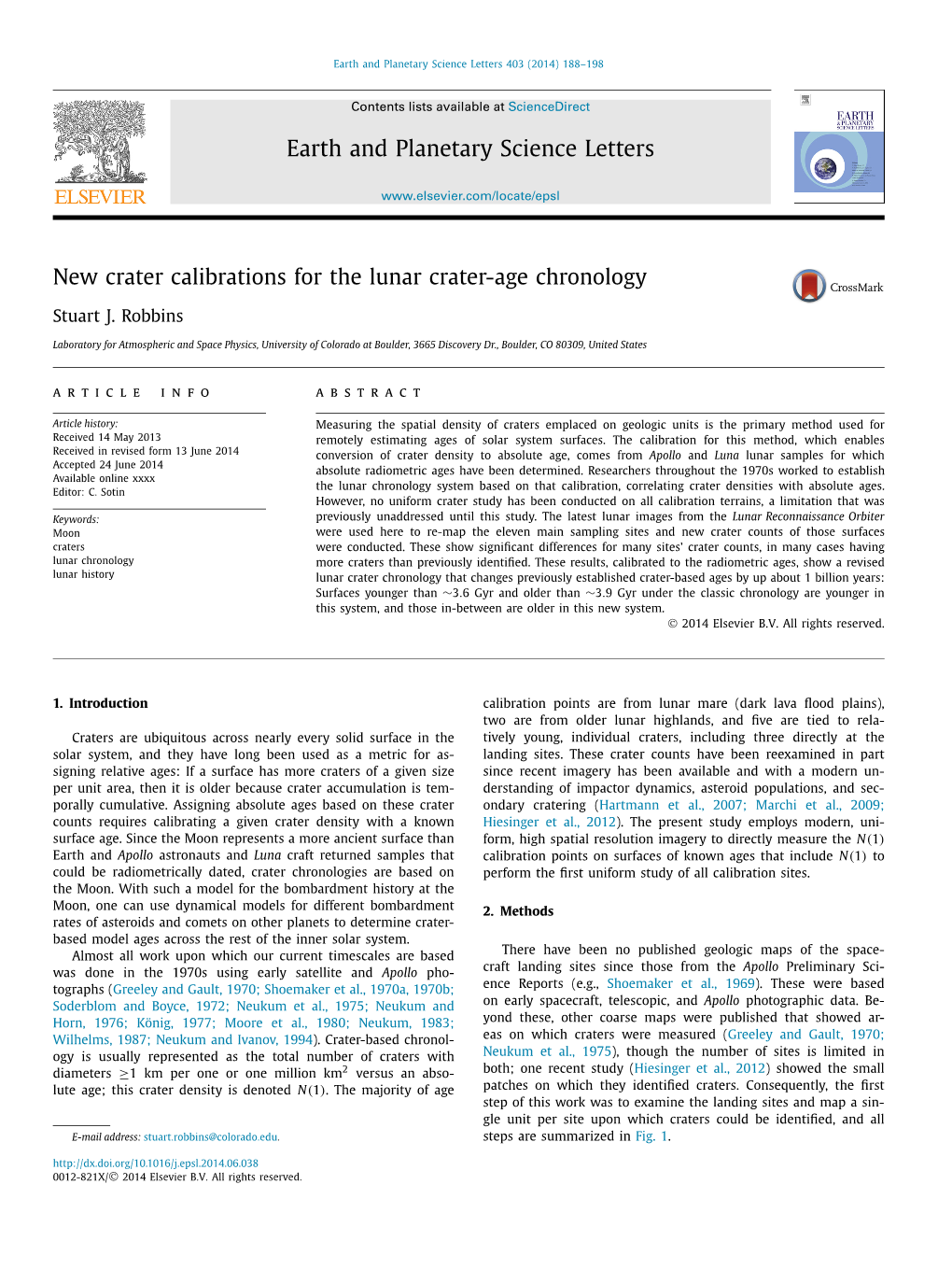 New Crater Calibrations for the Lunar Crater-Age Chronology